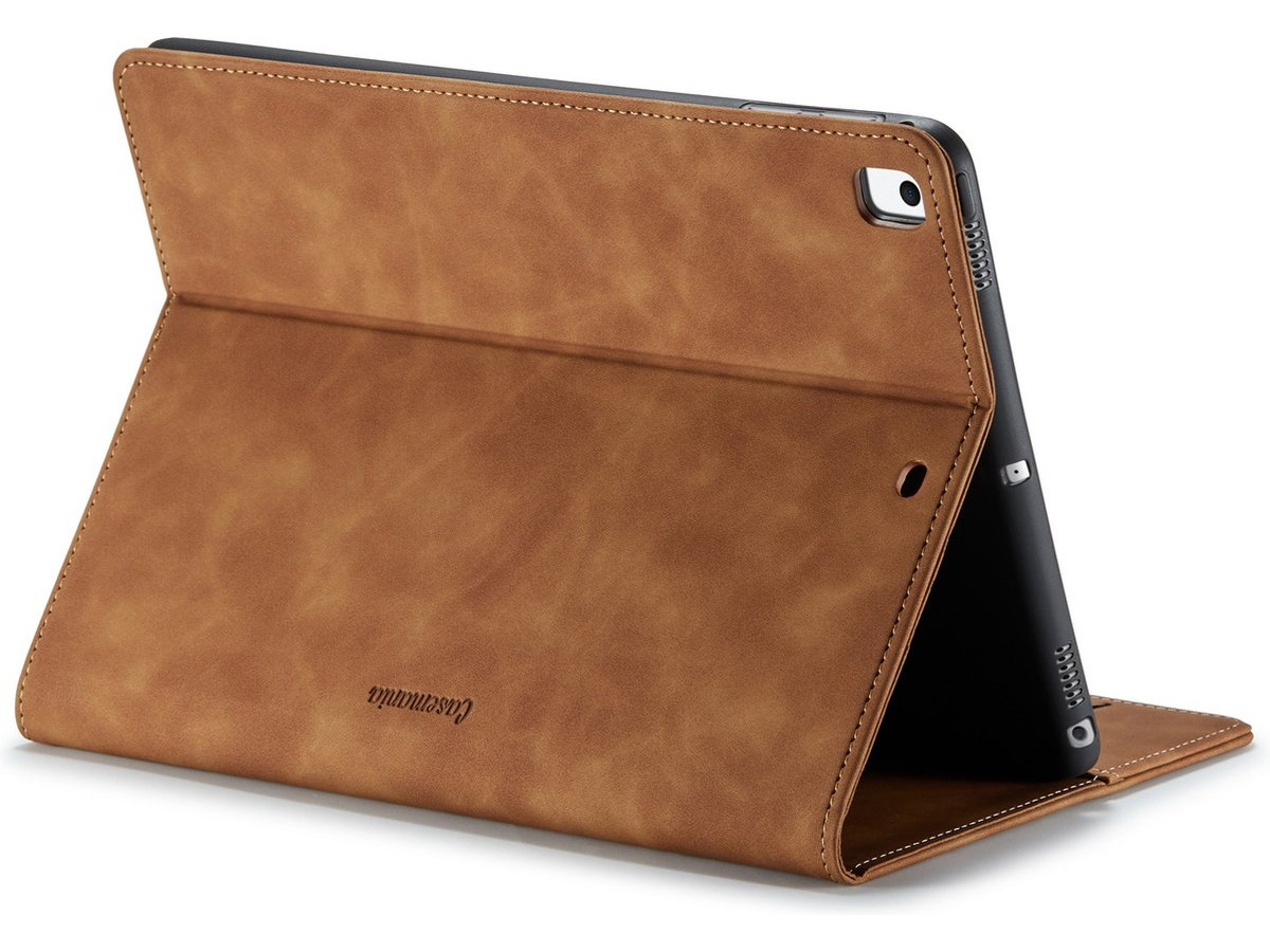 CaseMania Slim Stand Folio Case Cognac - iPad Air 1 hoesje