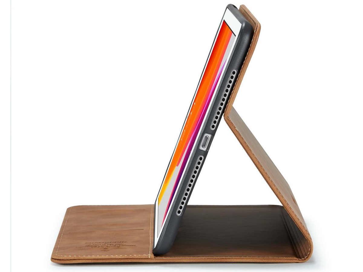 CaseMe Slim Stand Folio Case Cognac - iPad Air 1 hoesje
