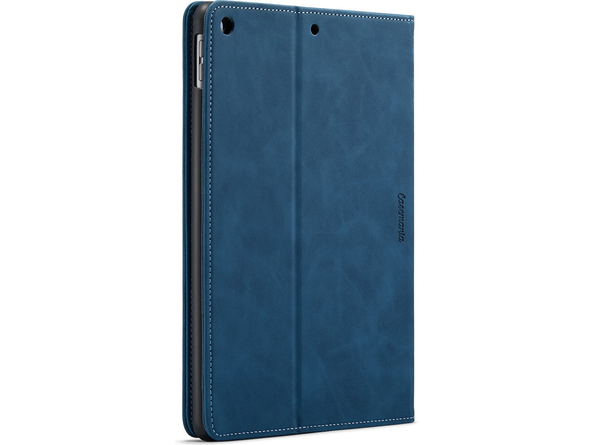 CaseMania Slim Stand Folio Case Donkerblauw - iPad Air 1 hoesje