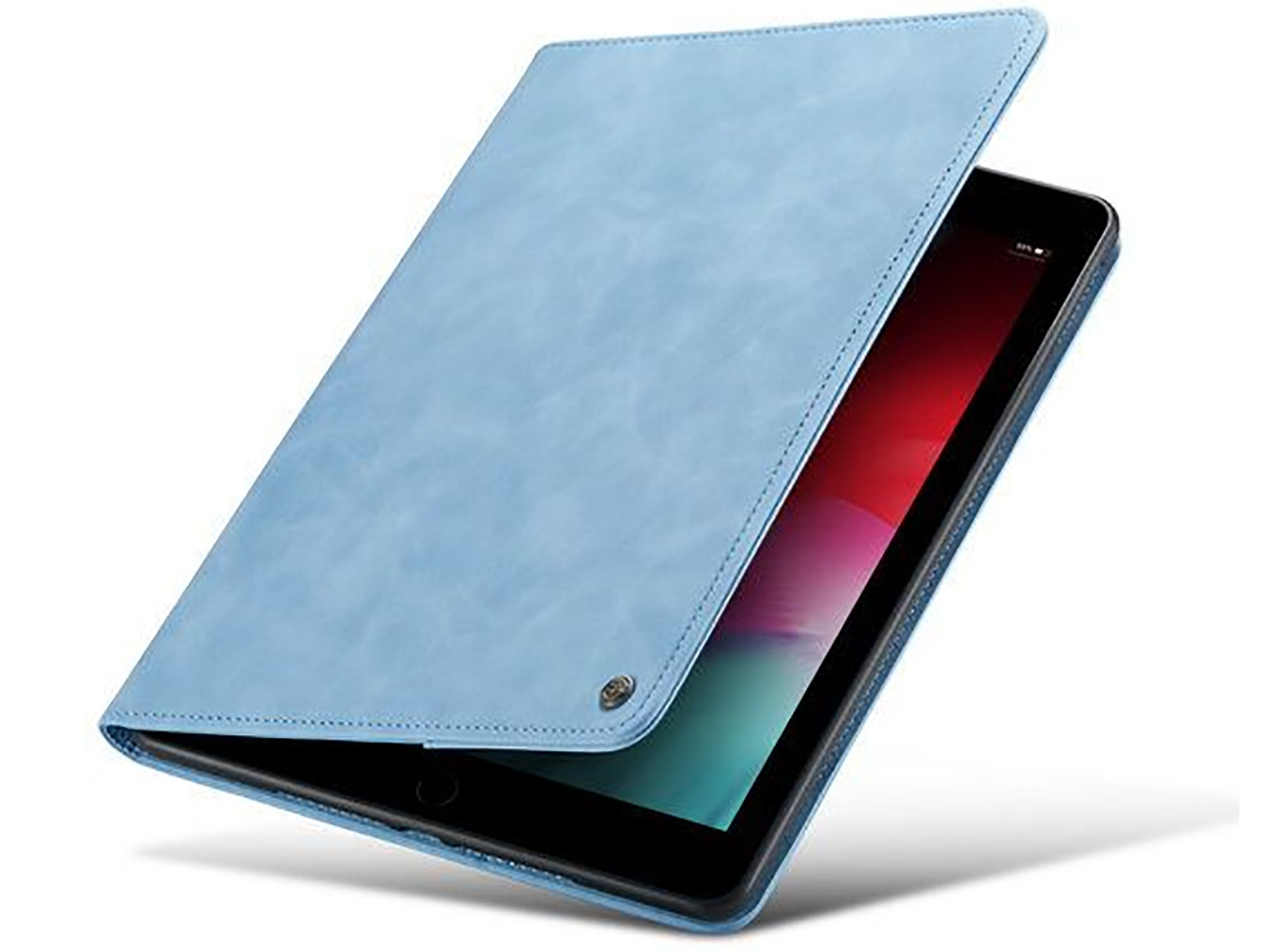 CaseMania Slim Stand Folio Case Lichtblauw - iPad Air 1 hoesje