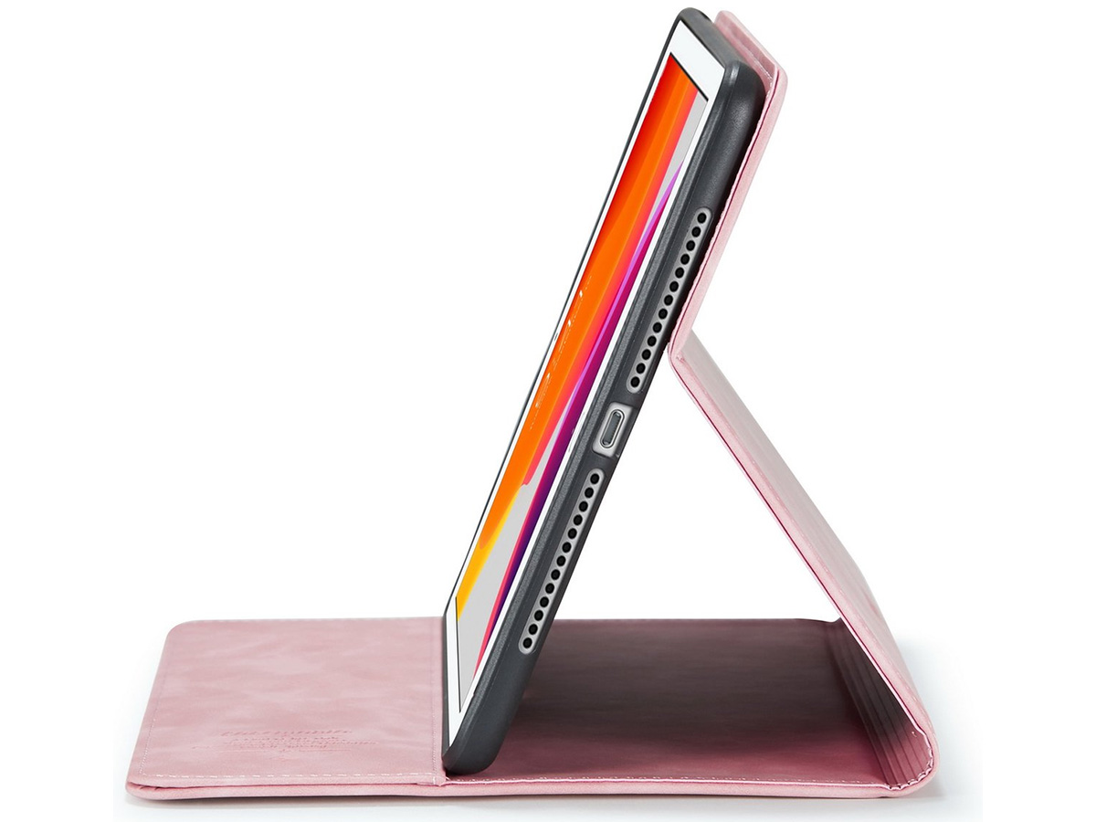 CaseMania Slim Stand Folio Case Roze - iPad Air 1 hoesje