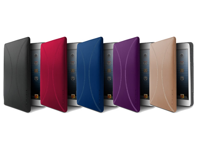 Marblue Axis 360 Stand Case - Leren iPad mini 1 Hoesje