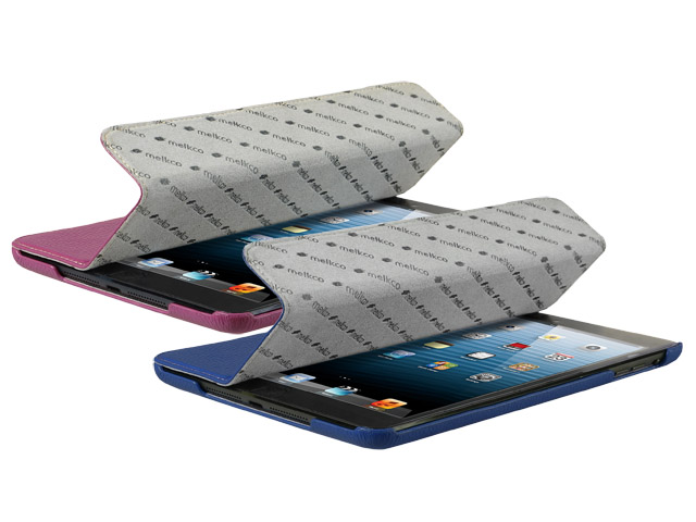 Melkco Slimme Type Case - Leren iPad mini 1 hoesje