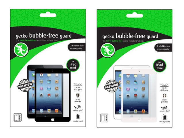 Gecko Bubble-Free Screenprotector - iPad mini 1/2/3 (2-pack)