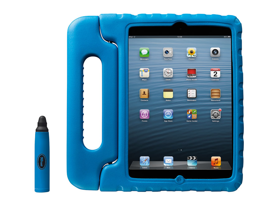 Trust Kids Proof Case Hoes met Stylus voor Kinderen voor iPad mini