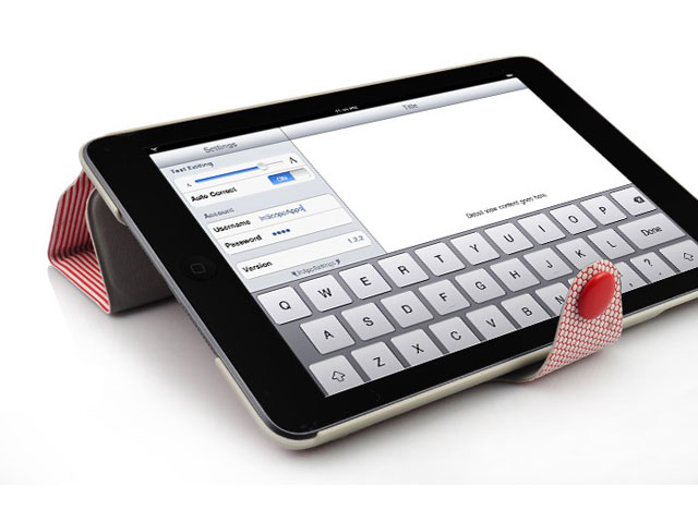 Decorated Smart Stand Case Hoes voor iPad Mini