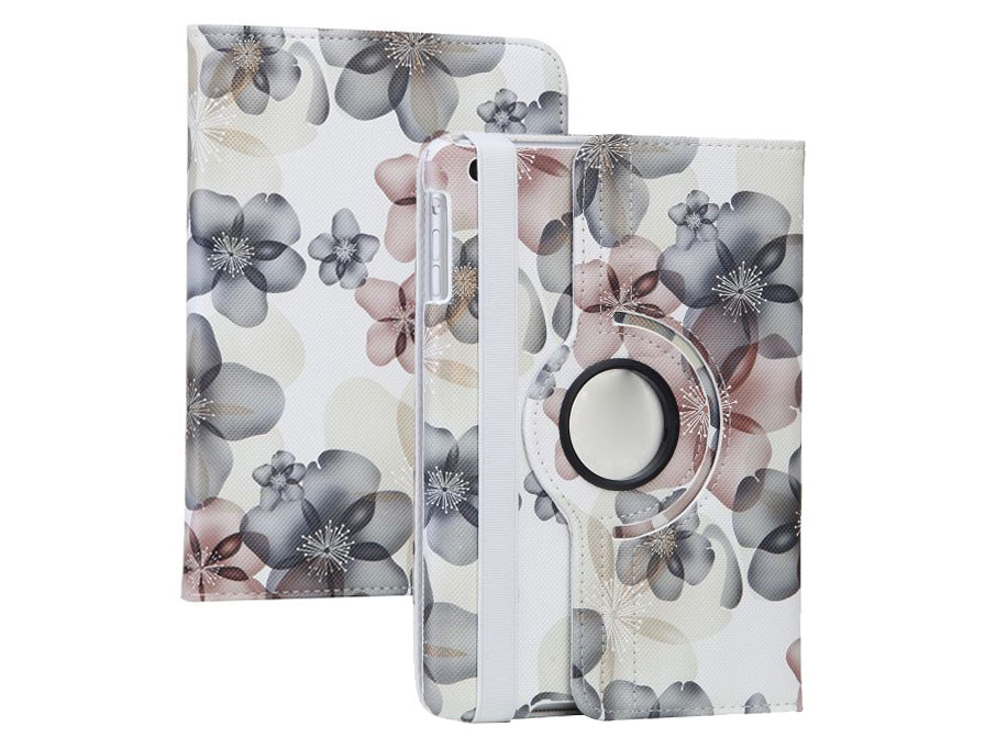 Flower Swivel Stand 360 Case - iPad mini 1/2/3 hoesje