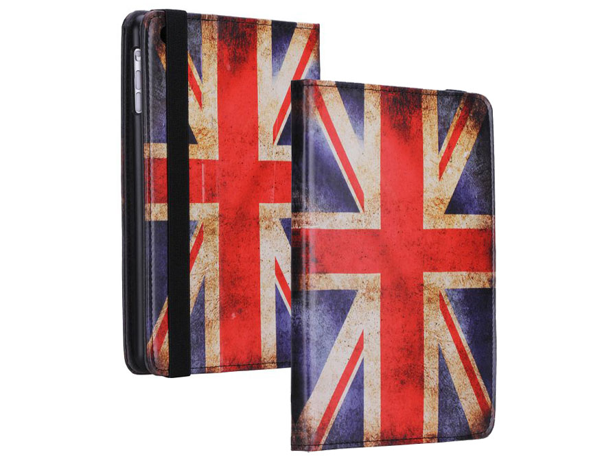 Great Brittain Vintage Vlag Stand Case - Hoesje voor iPad mini