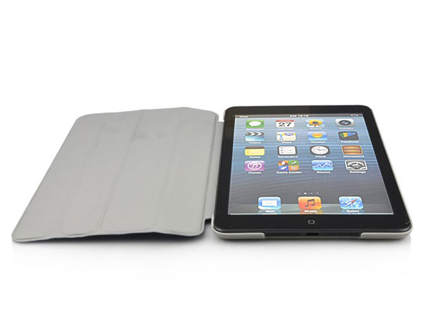 Hexagon Smart Stand Case Hoes voor iPad Mini