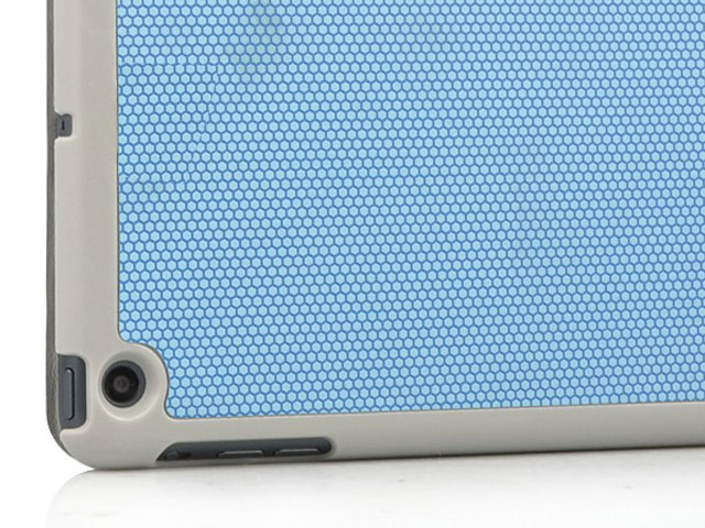 Hexagon Smart Stand Case Hoes voor iPad Mini