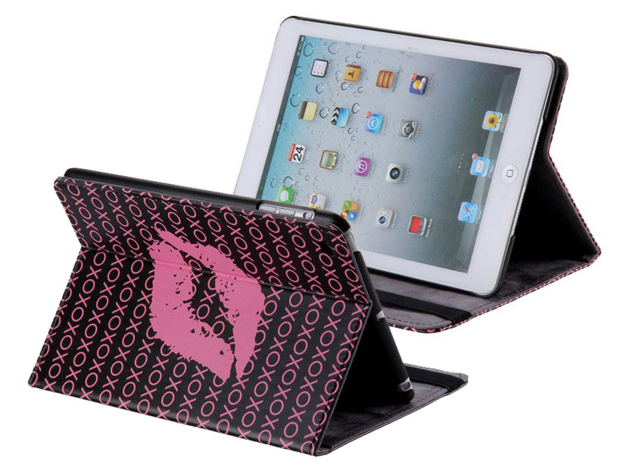Kiss XOXO Stand Case Hoes voor iPad Mini