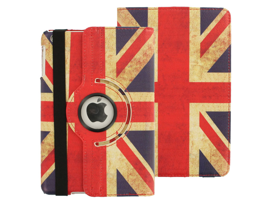 Vintage GB Swivel Case - iPad mini 1/2/3 hoesje