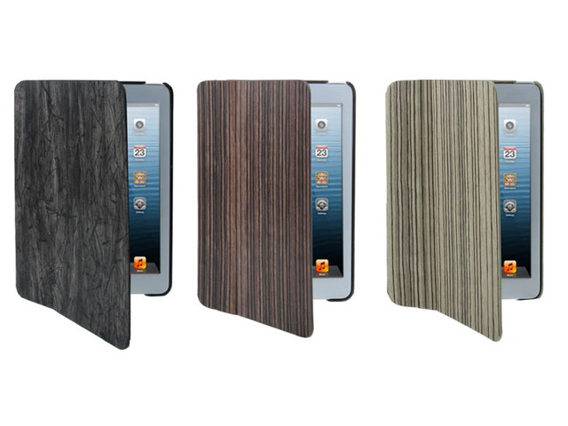 x moto play cover iPad Hoes Wood  voor Case mini Slim KloegCom.nl Stand