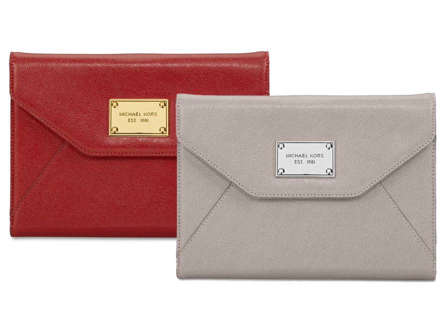 Michael Kors Saffiano Clutch - iPad Mini 1/2/3 hoesje