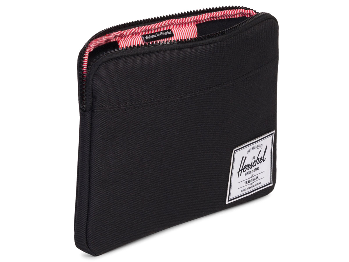 Herschel Anchor Sleeve Black - iPad Insteek Hoes