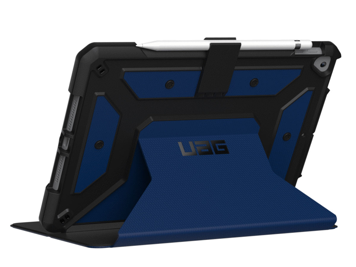 Urban Armor Gear Metropolis Folio Blauw - iPad 10.2 hoesje