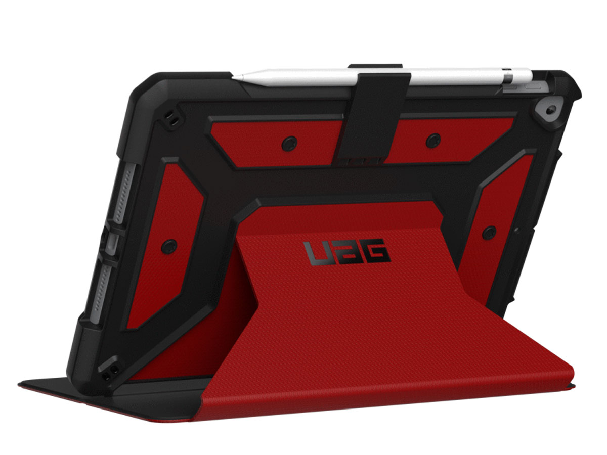 Urban Armor Gear Metropolis Folio Rood - iPad 10.2 hoesje