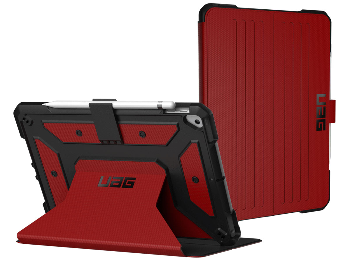 Urban Armor Gear Metropolis Folio Rood - iPad 10.2 hoesje