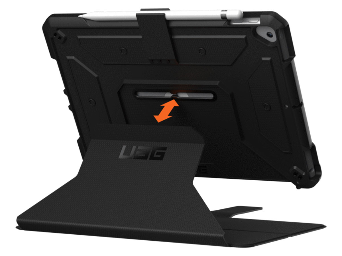 Urban Armor Gear Metropolis Folio Zwart - iPad 10.2 hoesje