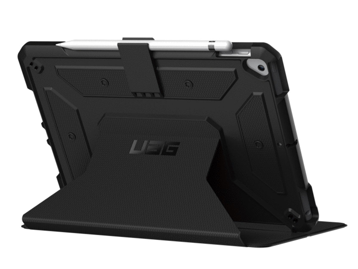 Urban Armor Gear Metropolis Folio Zwart - iPad 10.2 hoesje