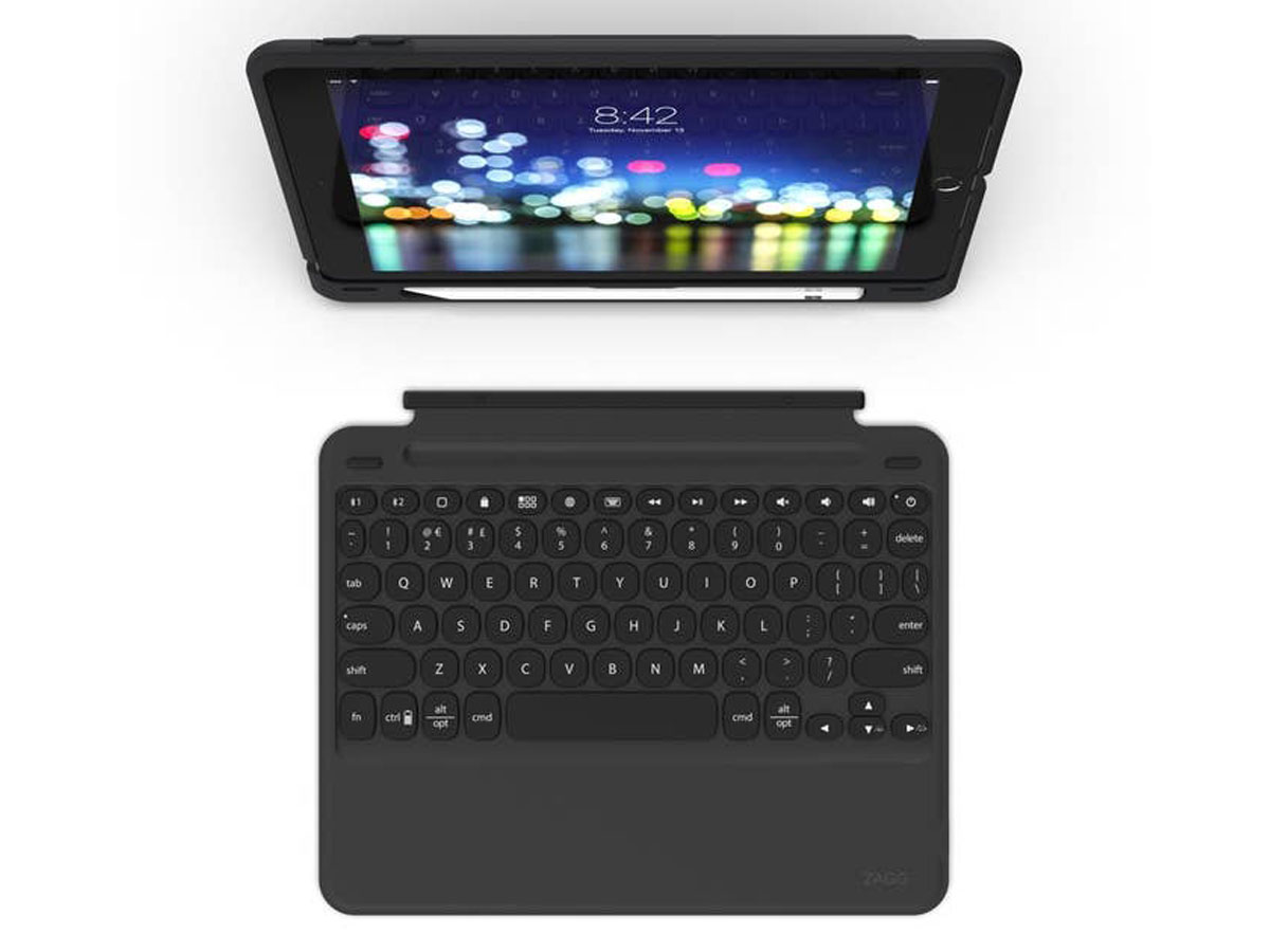 ZAGG Slim Book Go Keyboard Case QWERTY - iPad 10.2 Toetsenbord Hoesje