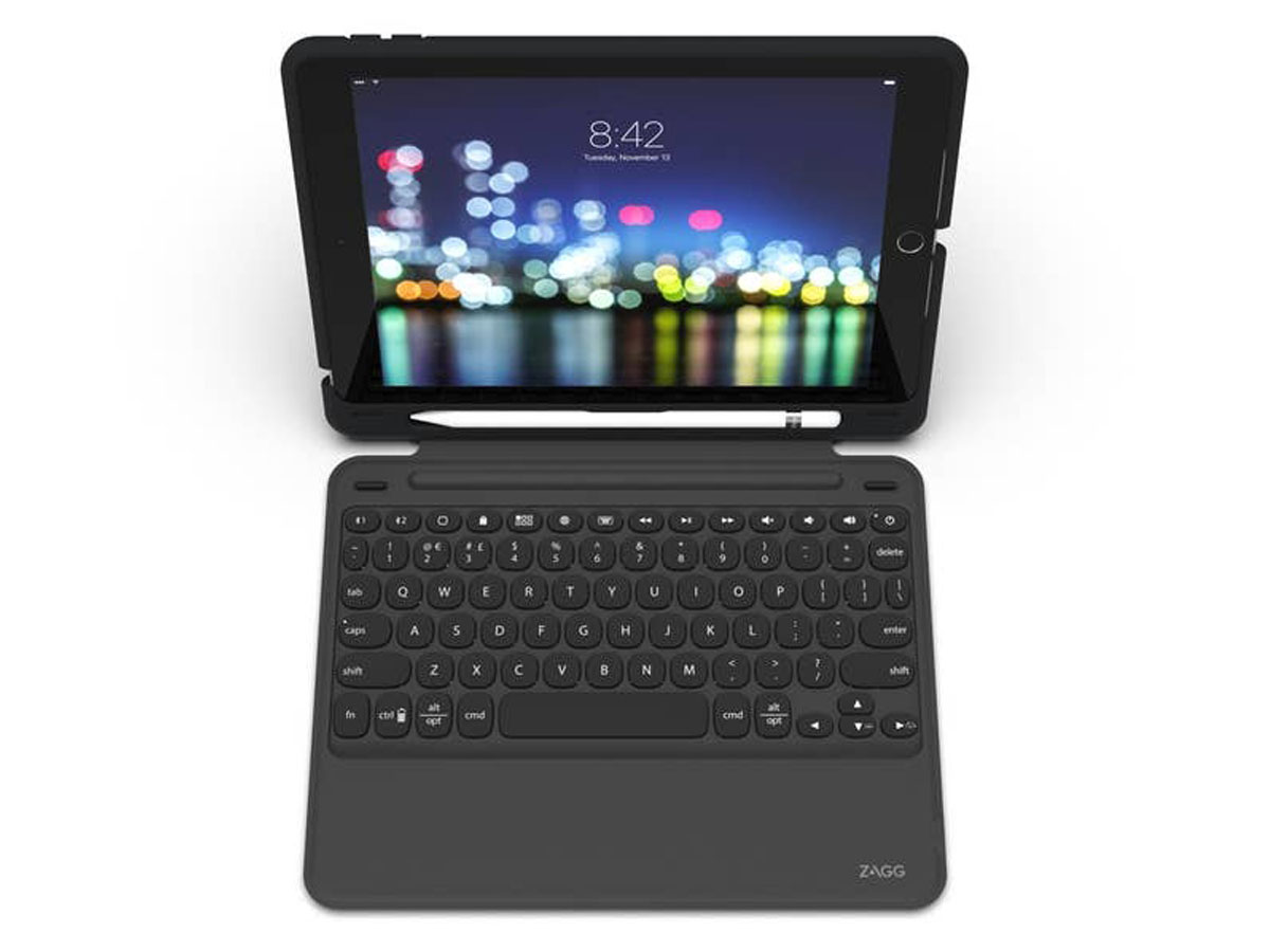 ZAGG Slim Book Go Keyboard Case QWERTY - iPad 10.2 Toetsenbord Hoesje