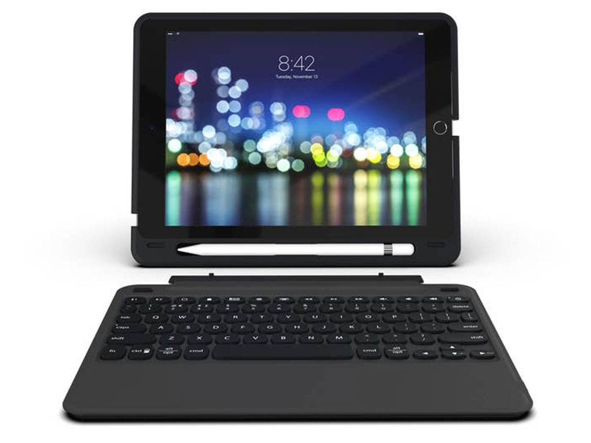 ZAGG Slim Book Go Keyboard Case AZERTY - iPad 10.2 Toetsenbord Hoesje