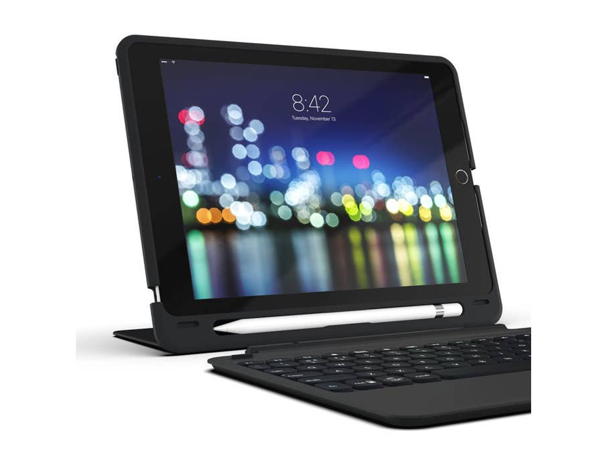 ZAGG Slim Book Go Keyboard Case AZERTY - iPad 10.2 Toetsenbord Hoesje