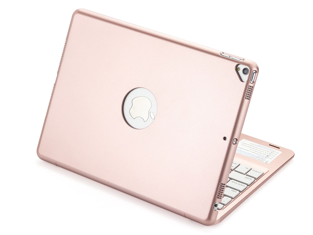 Toetsenbord Case met Trackpad Rosé QWERTY - iPad 10.2 Hoesje