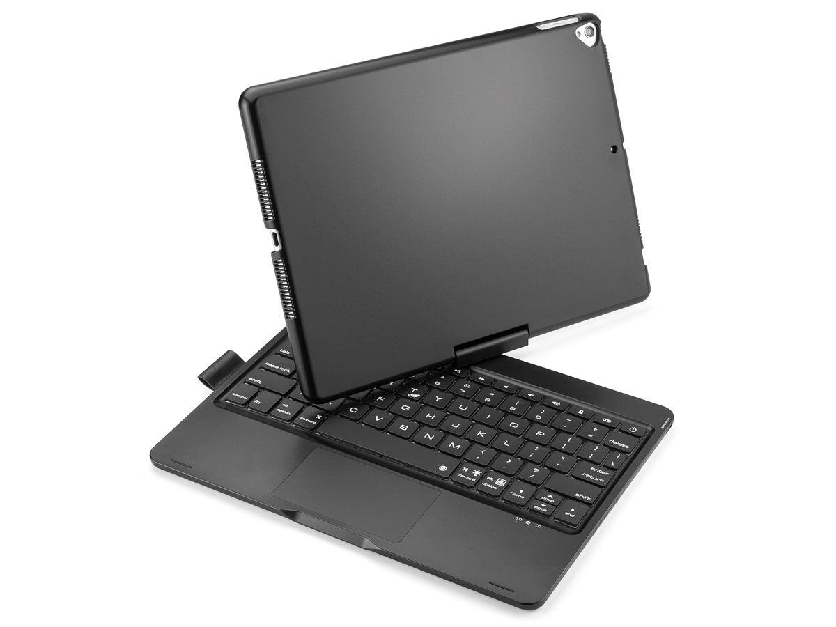 Toetsenbord Case 360 met Muis Trackpad Zwart - iPad 10.2 Hoesje