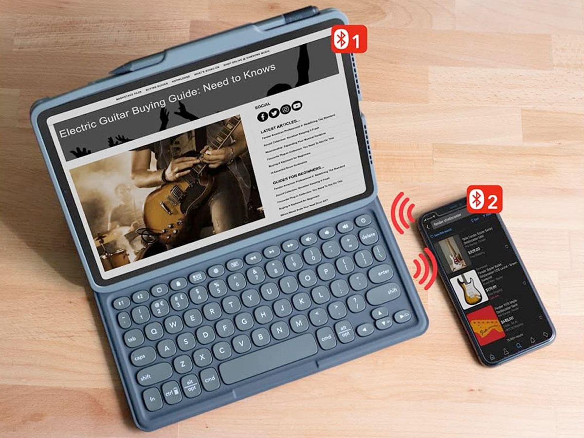 ZAGG Pro Keys Toetsenbord Case AZERTY - iPad 10.2 hoesje