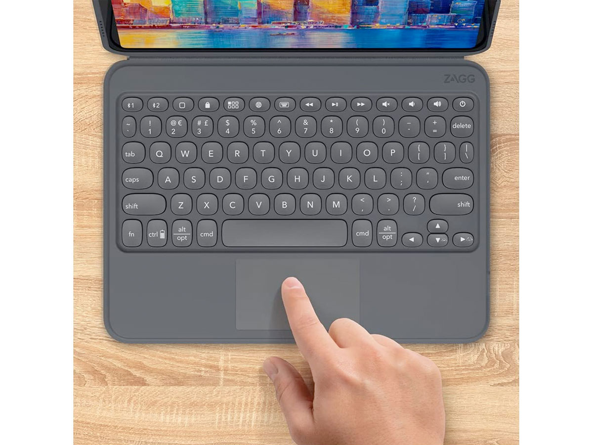 ZAGG Pro Keys Folio met Trackpad QWERTY - iPad 10.2 hoesje