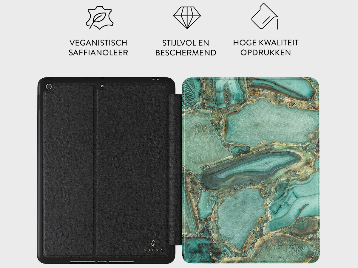 Burga Folio Case Ubud Jungle - iPad 10.2 Hoesje