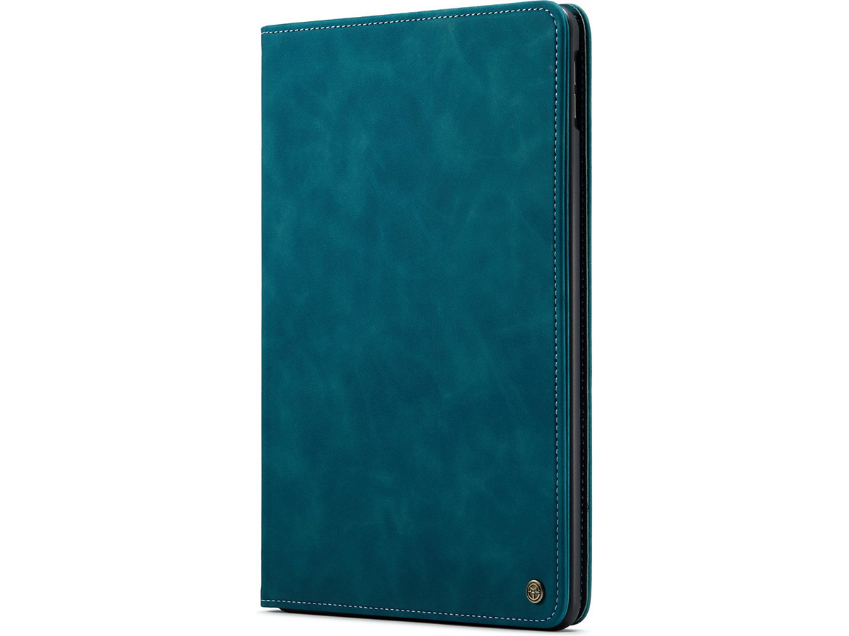 CaseMania Slim Stand Folio Case Donkergroen - iPad 10.2 hoesje