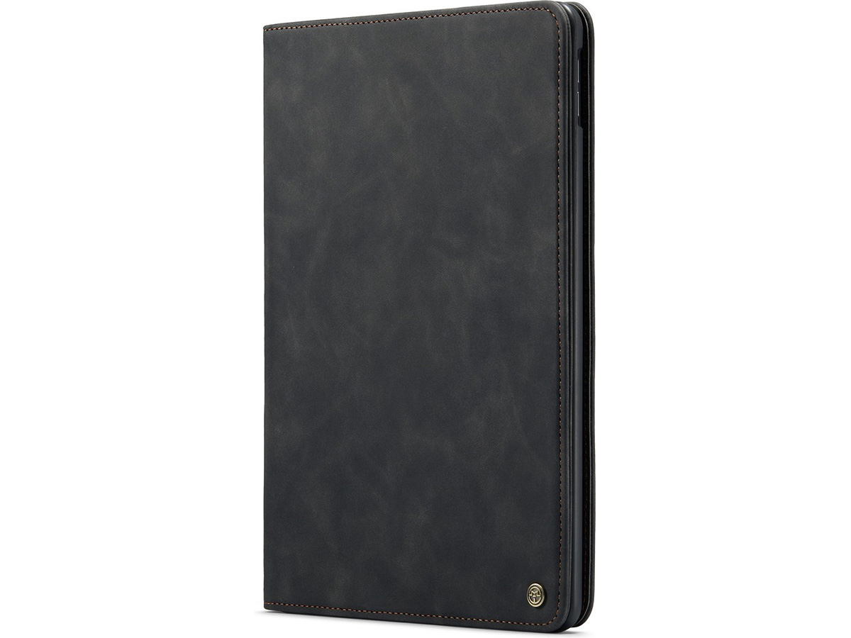 CaseMania Slim Stand Folio Case Zwart - iPad 10.2 hoesje