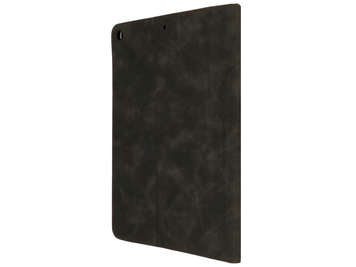 CaseMe Slim Stand Folio Case Zwart - iPad 10.2 hoesje