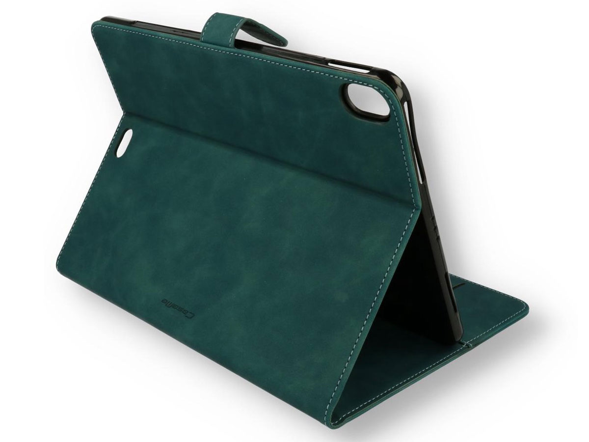 CaseMe Stand Folio Case Groen - iPad 10.2 hoesje