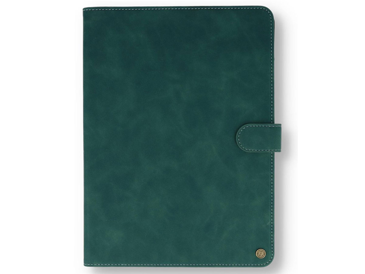 CaseMania Stand Folio Case Groen - iPad 10.2 hoesje