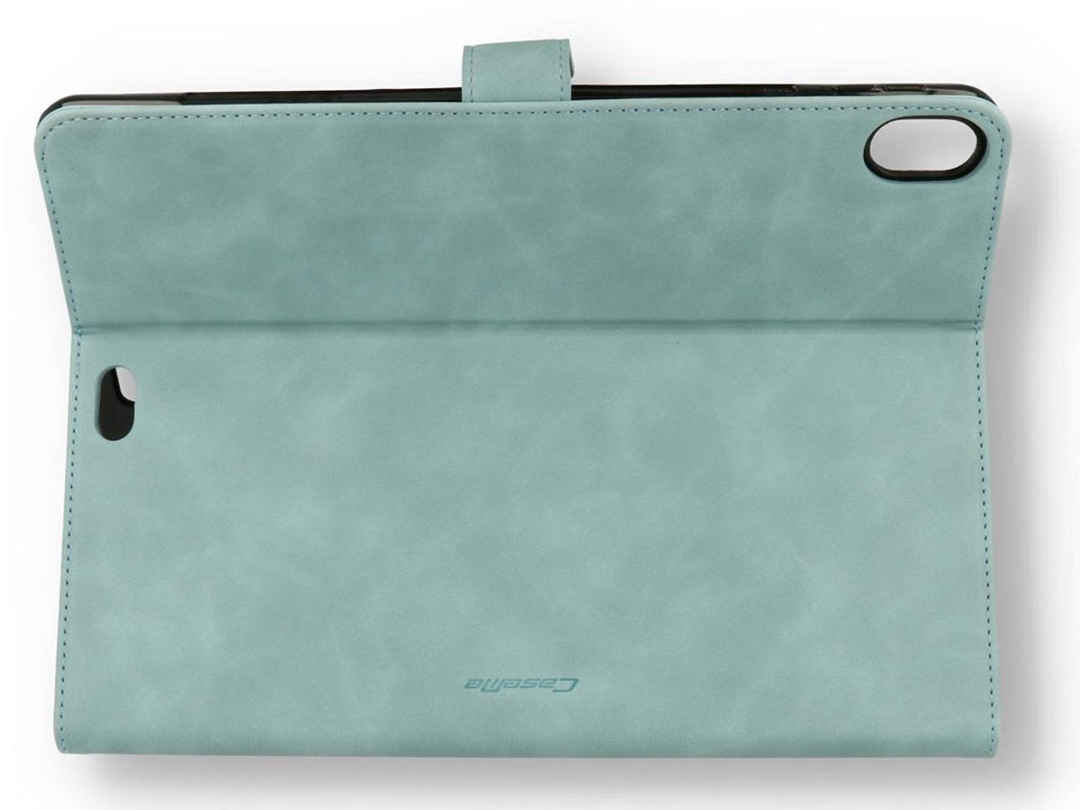 CaseMania Stand Folio Case Mint Groen - iPad 10.2 hoesje