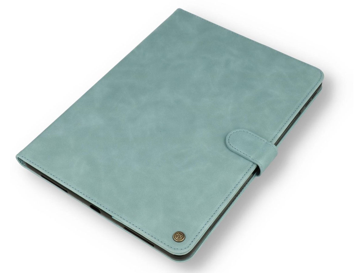 CaseMania Stand Folio Case Mint Groen - iPad 10.2 hoesje