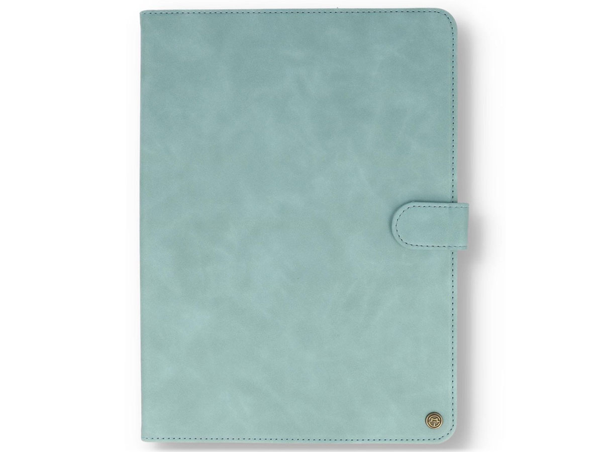 CaseMania Stand Folio Case Mint Groen - iPad 10.2 hoesje