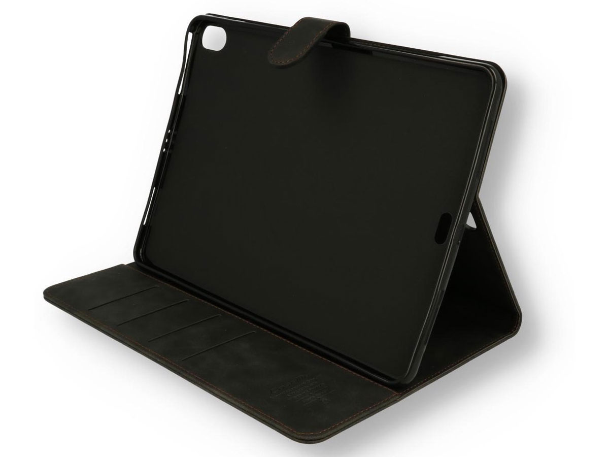 CaseMe Stand Folio Case Zwart - iPad 10.2 hoesje