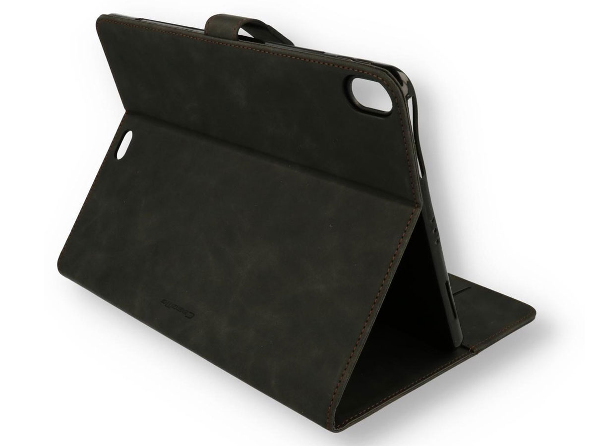 CaseMe Stand Folio Case Zwart - iPad 10.2 hoesje