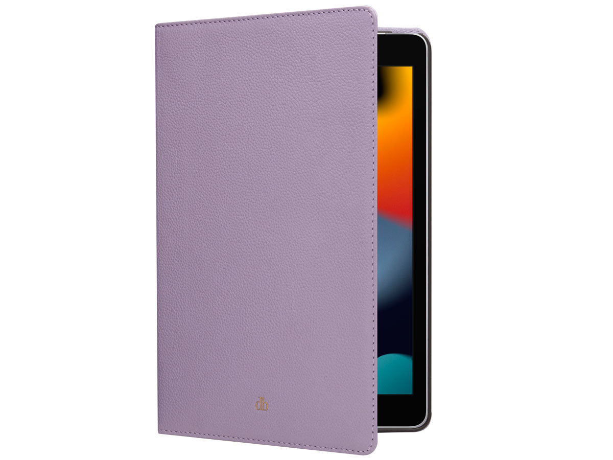 dbramante1928 Tokyo Leather Case Daybreak Purple - iPad 10.2 hoesje