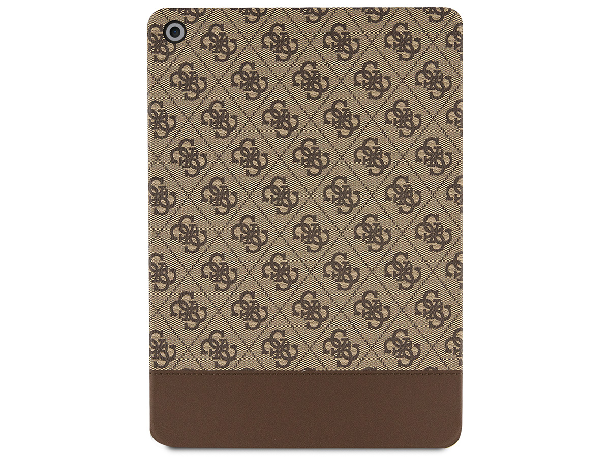 Guess 4G Monogram Folio Case Bruin - iPad 10.2 hoesje