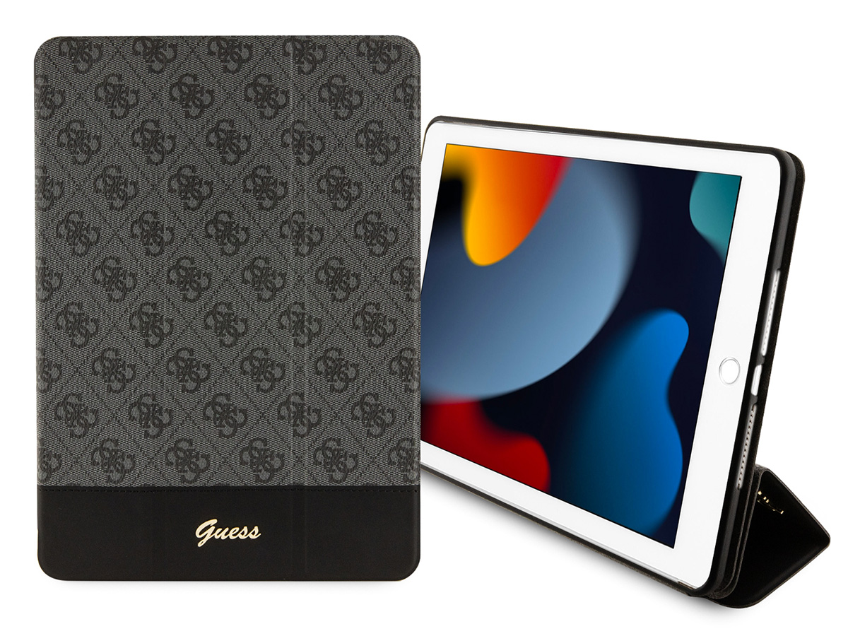 Guess 4G Monogram Folio Case Grijs - iPad 10.2 hoesje