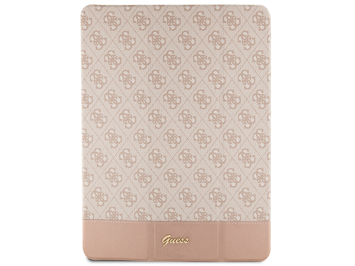 Guess 4G Monogram Folio Case Roze - iPad 10.2 hoesje