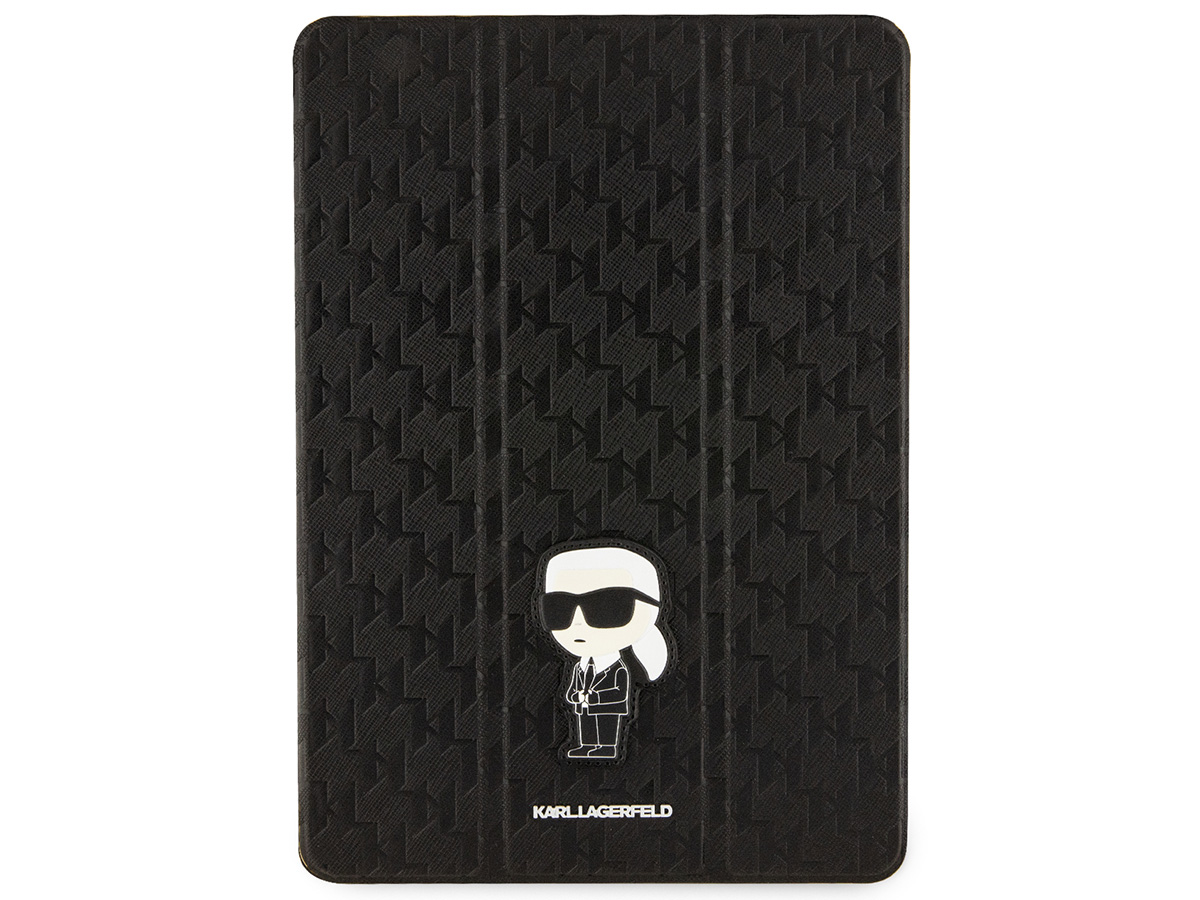 Karl Lagerfeld Ikonik Monogram Folio Case - iPad 10.2 hoesje