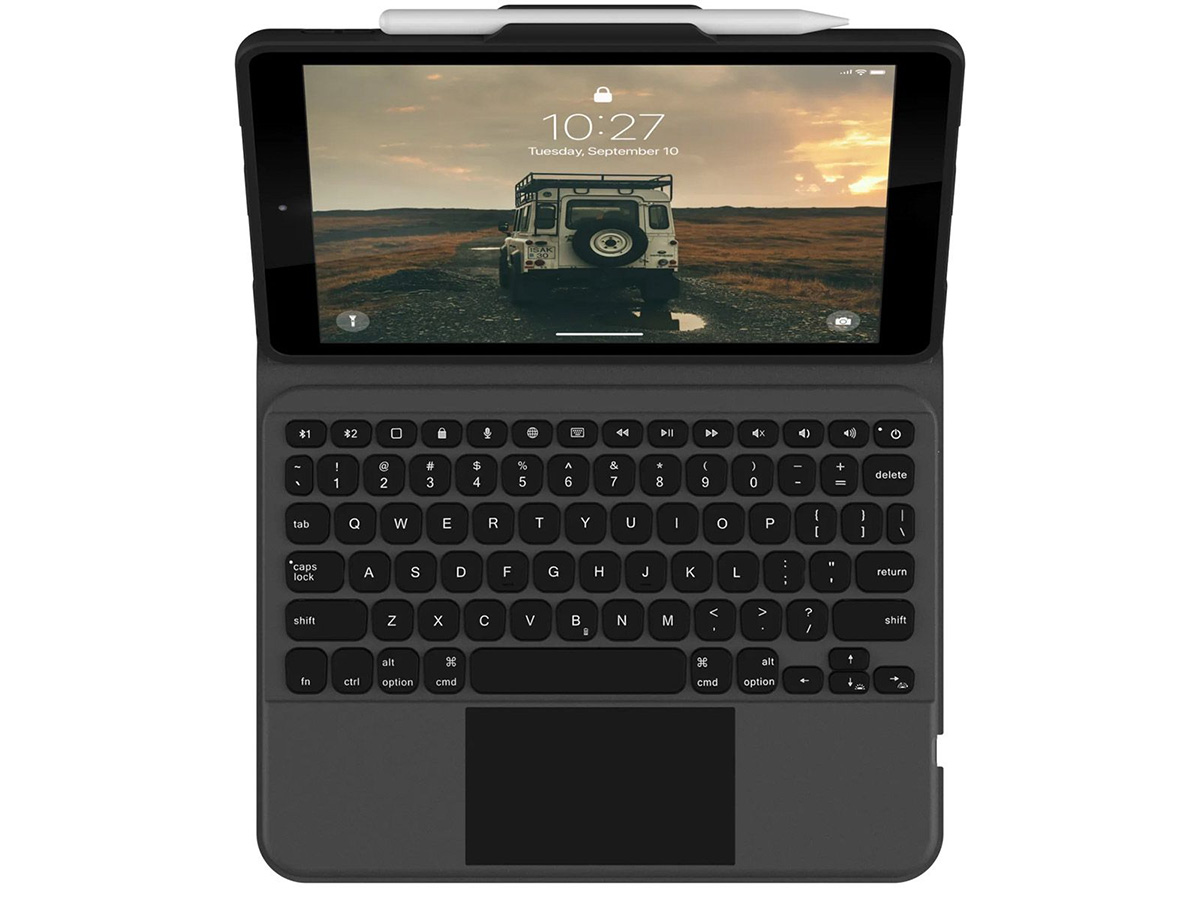 Urban Armor Gear Rugged Keyboard Case QWERTY - iPad 10.2 Hoes