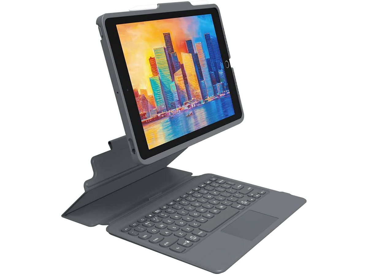 ZAGG Pro Keys Folio met Trackpad AZERTY - iPad 10.2 hoesje